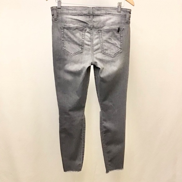 Joe’s Jeans 29 (6) Lorelei Skinny Jeans Distressed Gray Women’s Frayed Hems - Picture 6 of 11